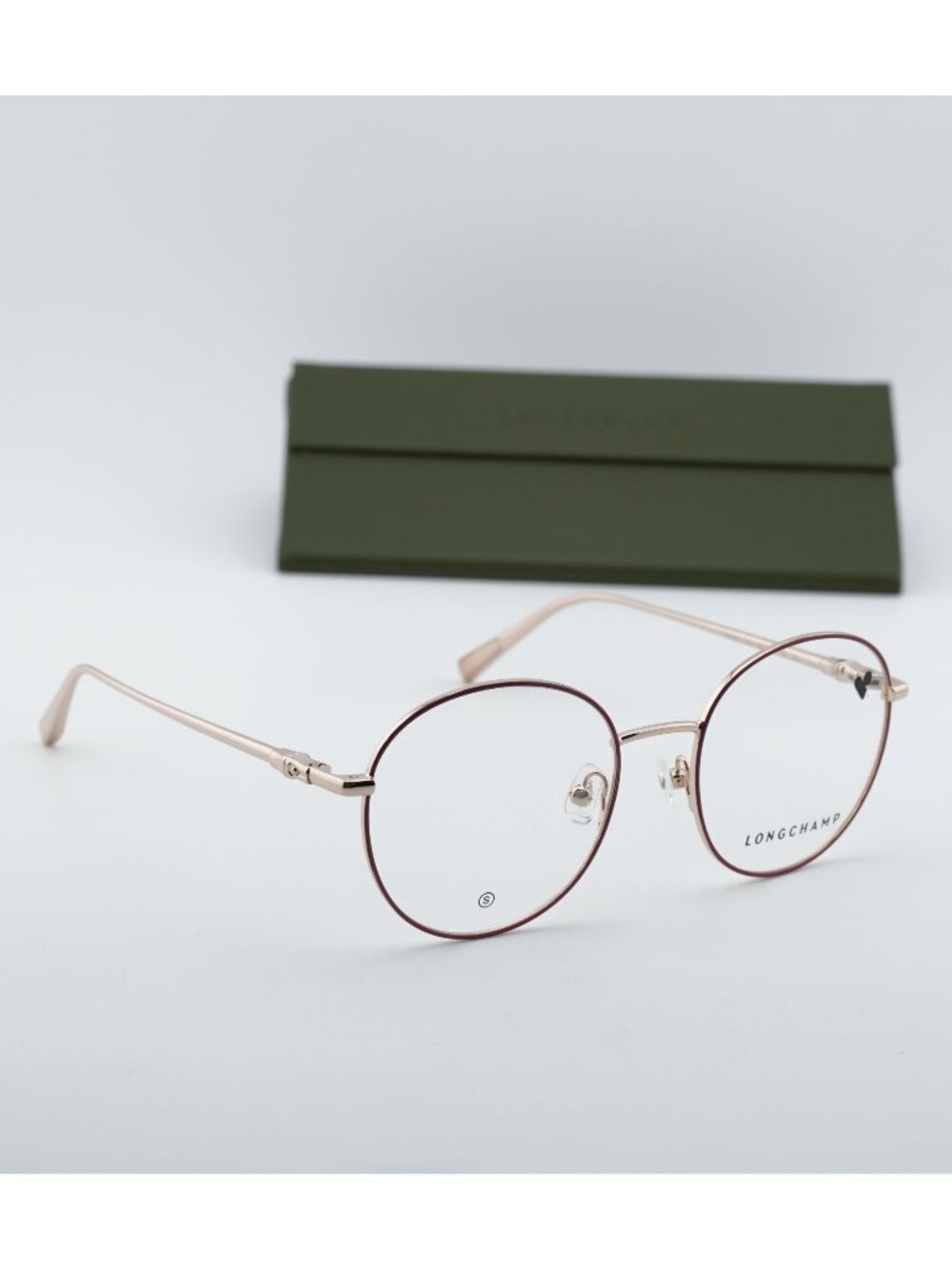 Longchamp LO2160 772 Round Eyeglasses 50mm - Gold